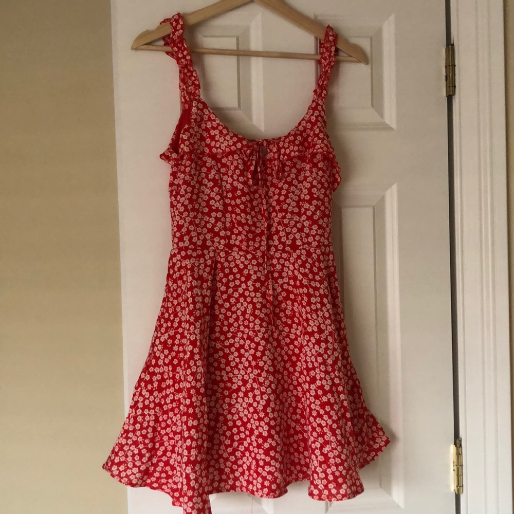 Floral Ruffle Dress